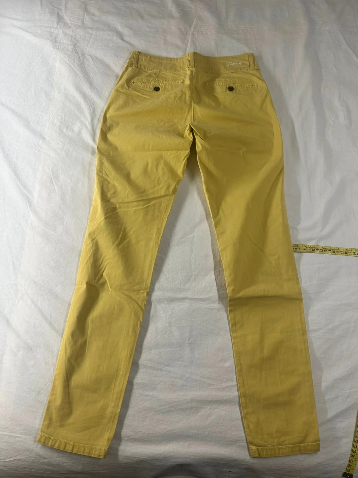 Pantalon Chino skinny geel les teinturiers maat 30 us / 40 fr – photo 13